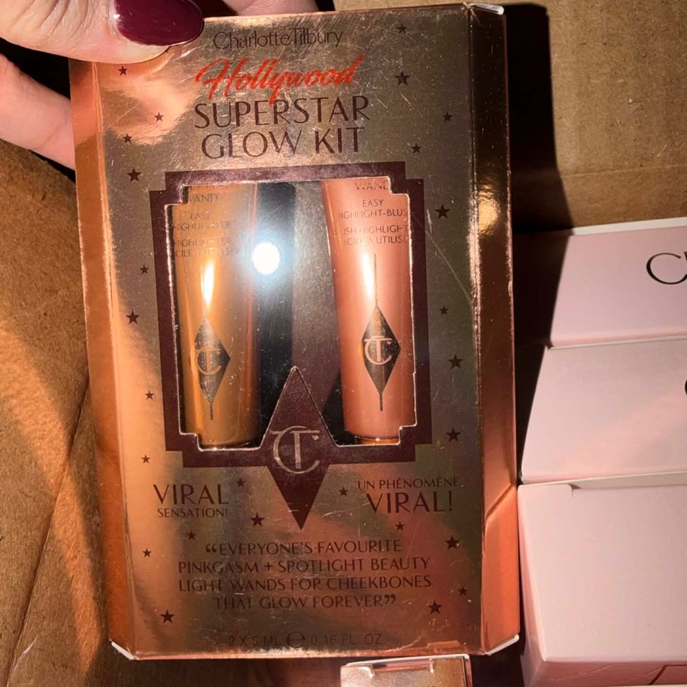 Charlotte Tilbury Pink & Gold Hollywood Glow Duo